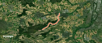 Nebenline des SAV (rotes Kreuz)