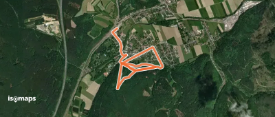 Seebenstein Bahnhof - Alter Schloßweg + Zubringer
