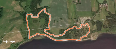 Bramslev Bakker Gul rute