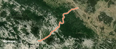 Bojinac, preko Velikog dolca