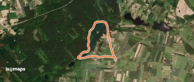 Czerwony nordic walking Lekarty