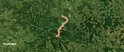 Hauptlinie des SAV (blauer Strich)
