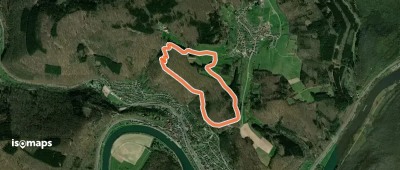 Rundwanderweg Neckarsteinach Kaisereiche 11: Mannheimer-Hütten-Weg