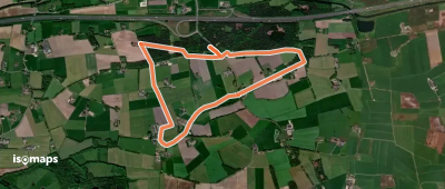 WNW Salland - Marsdijk - paarse route