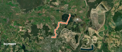 Wanderweg Schmelwitz, Zuschka - Peitz, Hütte