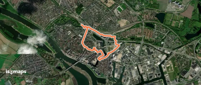 WNW Salland - Deventer - blauwe route