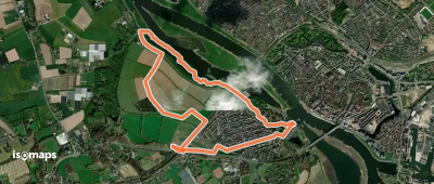 WNW Salland - De Worp - grpene route