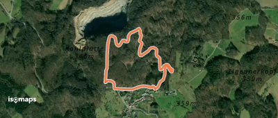 Rundwanderweg Heppenheim Hölzerne Hand 5: Kohlplattenweg