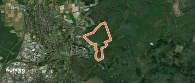 Rundwanderweg Darmstadt Jagdschl. Kranichstein 6: Falkenhof-Weg