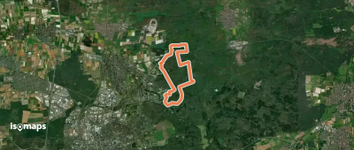 Rundwanderweg Darmstadt Jagdschl. Kranichstein 5: Dianaburg-Weg