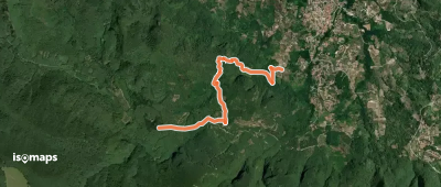 Sentiero di piedi monte o delle revotole