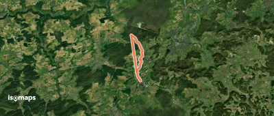 blaues Minus Pelagiustanne Bodelshausen -  Hechingen Bhf