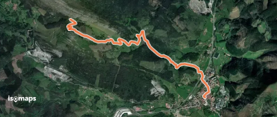 Urregarai eta Santa Eufemiarako bidezidorra