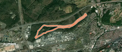 Waldlaufparcours Vogelwoog Grün