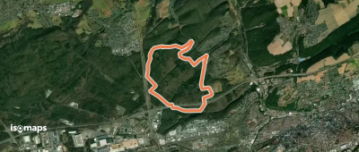 Waldlaufparcours Kaiserslautern Gelb
