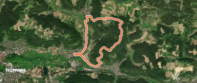 Hohenstadt Rundweg 5 - Eichhörnchen-Markierung