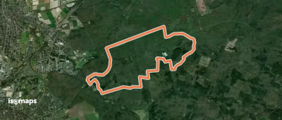 Rundwanderweg Darmstadt Steinbrücker Teich 3: Wildpark-Weg