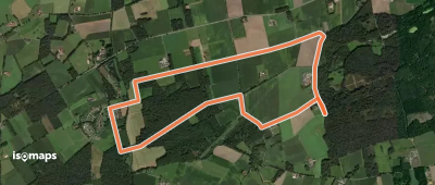 Raesfeld Wassermühle Rundweg A4