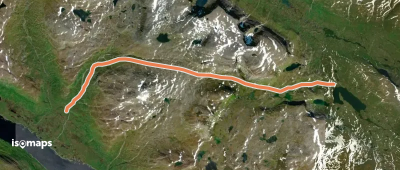Nordkalottruta Etapp 18: Vuomahytta - Gaskashytta
