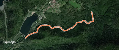 Chemin de Bénameix à Lajus