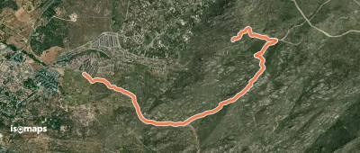 Camino a la Peña del Águila y Canto Hastial