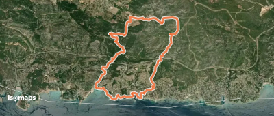 Mer et colline Valestéloué