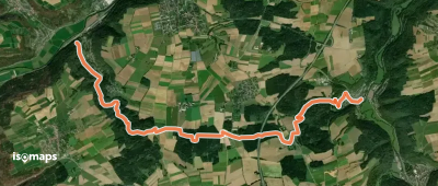Äußerer Alternativweg - Horb am Neckar - Weg-3 - Mühringen - Isenburg