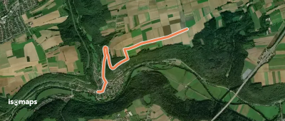 Äußerer Alternativweg - Mühlen am Neckar - Weg-5 - Mühlen am Neckar - Rohrdorf