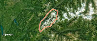 Tour du Mont Blanc - Itinéraire principal