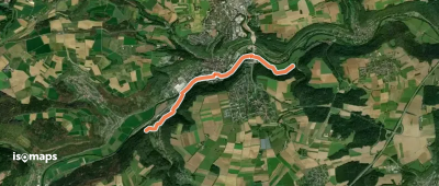 Äußerer Alternativweg - Horb am Neckar - Weg-1 - Isenburg - Horb am Neckar - Mühlen am Neckar (Hofgut Egelstal)