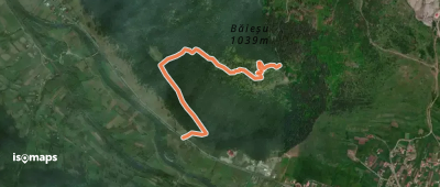 Vâgani (DN15)-Altar cu belvedere către Valea Mureșului