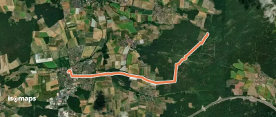 Wanderweg Rotes Dreieck