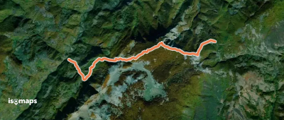 Piatra Pușcată / Confluența Tâmnei cu Cerna (km 26) - Șaua Arșasca