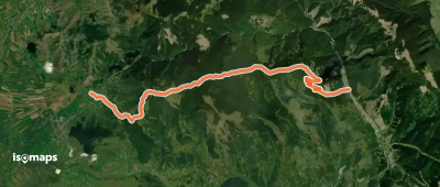 sat Heveder - Vf. Arama Neagră - oraș Bălan