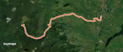 sat Dănești - Dealul Mijlocul Trunchiului - Pasul Fertău