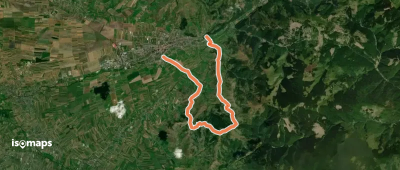 oraș Gheorgheni - Vf. Borzoca - oraș Gheorgheni