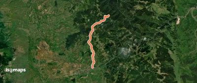 oraș Gheorgheni - Vf. Prișca - sub Vf. Tătarul