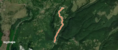 DN 13A (sub Piatra Cornului) - sat Băile Chirui