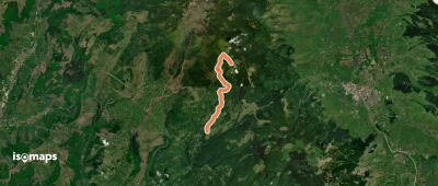 DN 13A (Dealul Piatra Colibei) - Vf. Sileș Viso - Stațiunea Harghita-Băi
