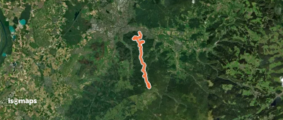 Laufstrecke Schauinsland Berglauf