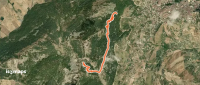 Percorso Monte Cammarata Fontana di Rose