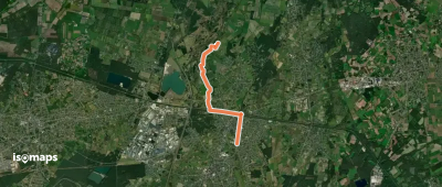 GR 561 Kempen - Maaspad Aanlooproute Neerpelt