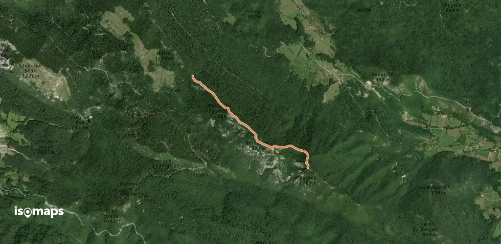 Metla - Oštri Kozjak