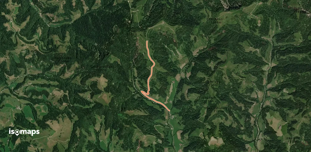 Goldbachbrügg - Mittleri Lushütte