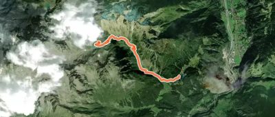 Leutschachhütte SAC Hüttenweg