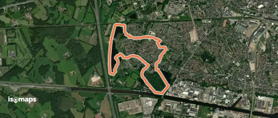 WNW Twente - Genseler - rode route