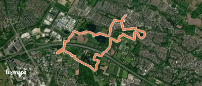 WNW Twente - Slangenbeek / Weusthag - gele route
