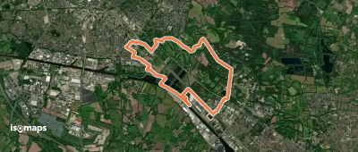 WNW Twente - Kristalbad/Spoorfietsen - oranje route