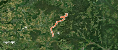 Nebenlinie des SAV (blaues Plus)