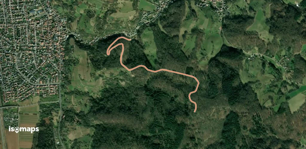 Naturlehrpfad Ölmühle - Kreuzberg